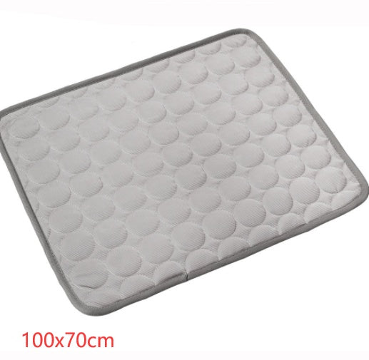 Pet Cooling Mat for Dogs Cats-Ice Silk Dog Cooling Mats, Summer Dog Cooling Pads, Dog Crate Mat Cat Cooling Mat, Portable & Washable Pet Cooling Blanket for Kennel/Sofa/Bed/Floor/Car Seats