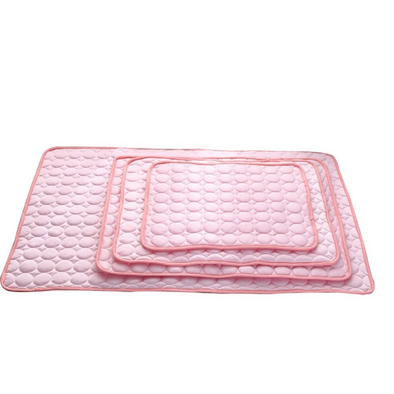Pet Cooling Mat for Dogs Cats-Ice Silk Dog Cooling Mats, Summer Dog Cooling Pads, Dog Crate Mat Cat Cooling Mat, Portable & Washable Pet Cooling Blanket for Kennel/Sofa/Bed/Floor/Car Seats