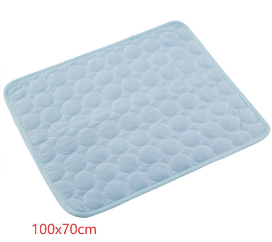 Pet Cooling Mat for Dogs Cats-Ice Silk Dog Cooling Mats, Summer Dog Cooling Pads, Dog Crate Mat Cat Cooling Mat, Portable & Washable Pet Cooling Blanket for Kennel/Sofa/Bed/Floor/Car Seats