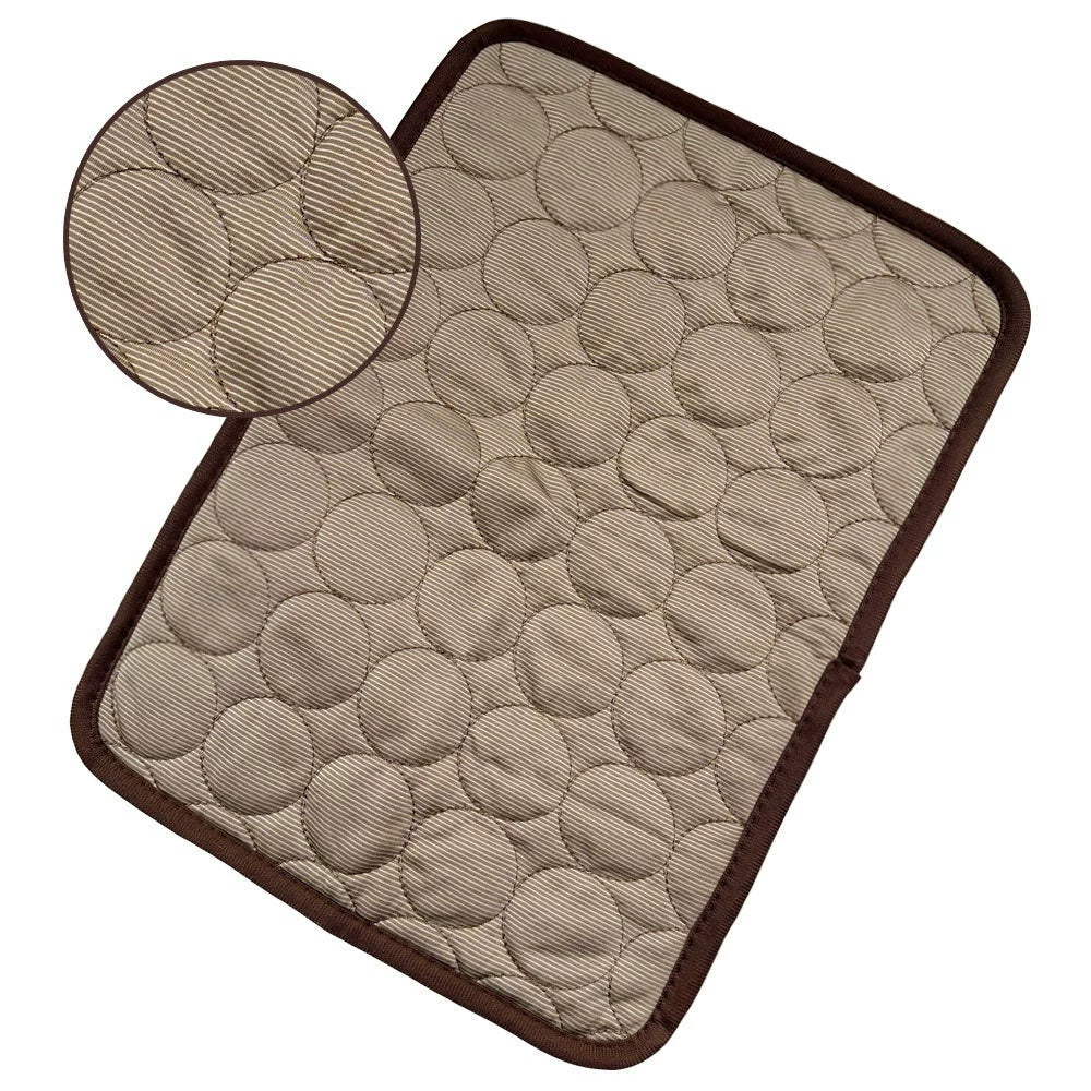 Pet Cooling Mat for Dogs Cats-Ice Silk Dog Cooling Mats, Summer Dog Cooling Pads, Dog Crate Mat Cat Cooling Mat, Portable & Washable Pet Cooling Blanket for Kennel/Sofa/Bed/Floor/Car Seats