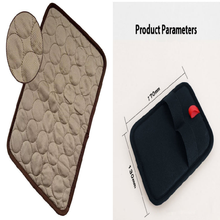 Pet Cooling Mat for Dogs Cats-Ice Silk Dog Cooling Mats, Summer Dog Cooling Pads, Dog Crate Mat Cat Cooling Mat, Portable & Washable Pet Cooling Blanket for Kennel/Sofa/Bed/Floor/Car Seats